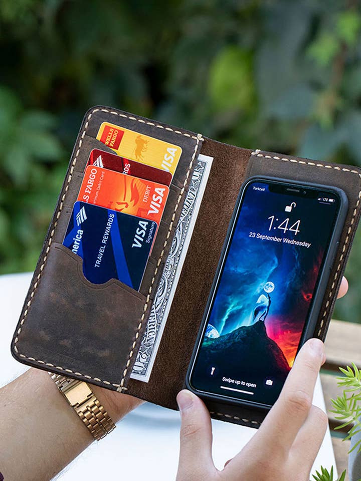 Lone Deer Läder iPhone 11 Pro Max Skal - Kastanj för wholesale av Lone Deer Leather