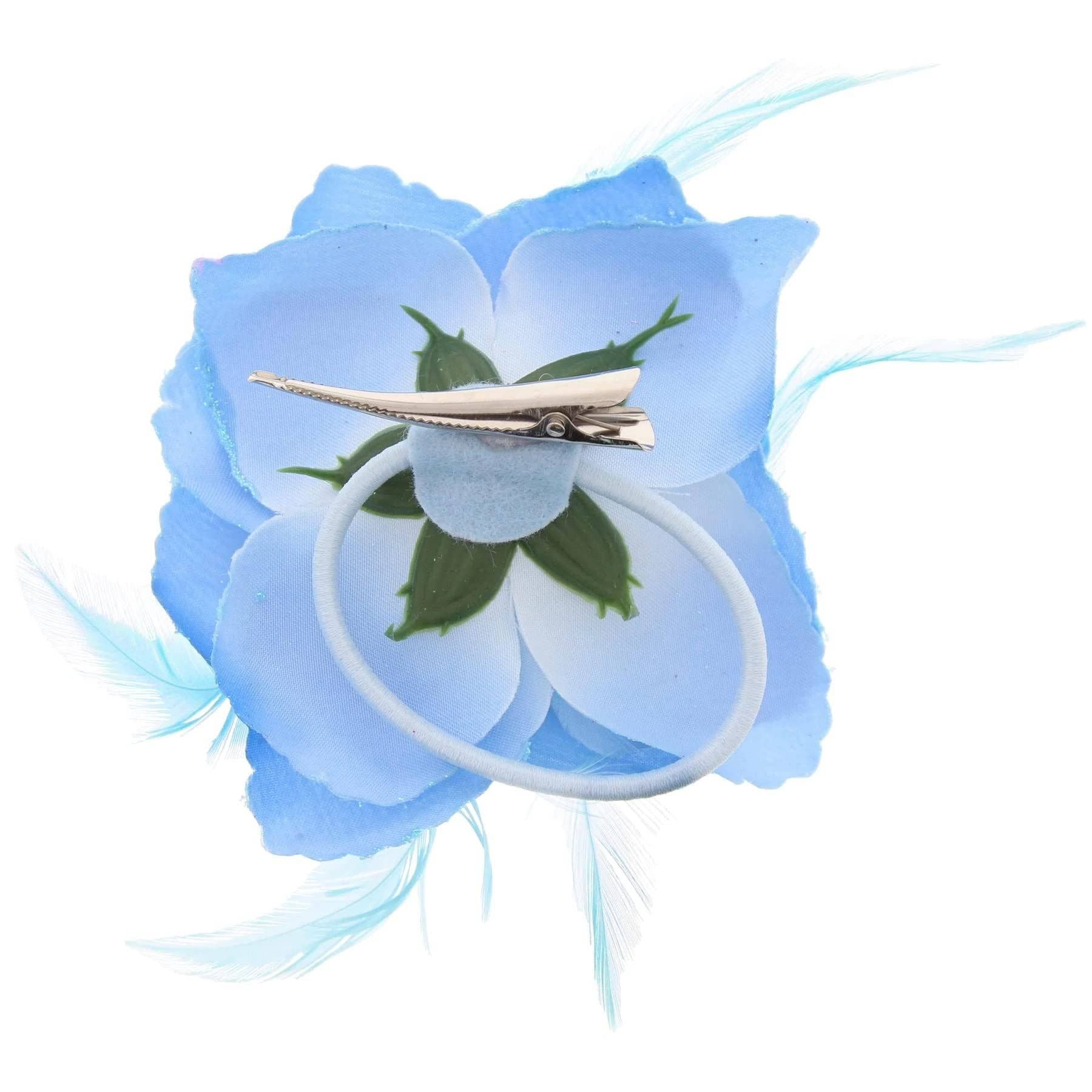 Topkids Accessories – wholesale Fascinator-hatt - Dam – Rose Flower Hair Clip Hårband Blommig Corsage Fascinator Hårband Aligator Näbbgrepp för kvinnor och flickor Bröllop Prom Party Särskilda tillfällen15