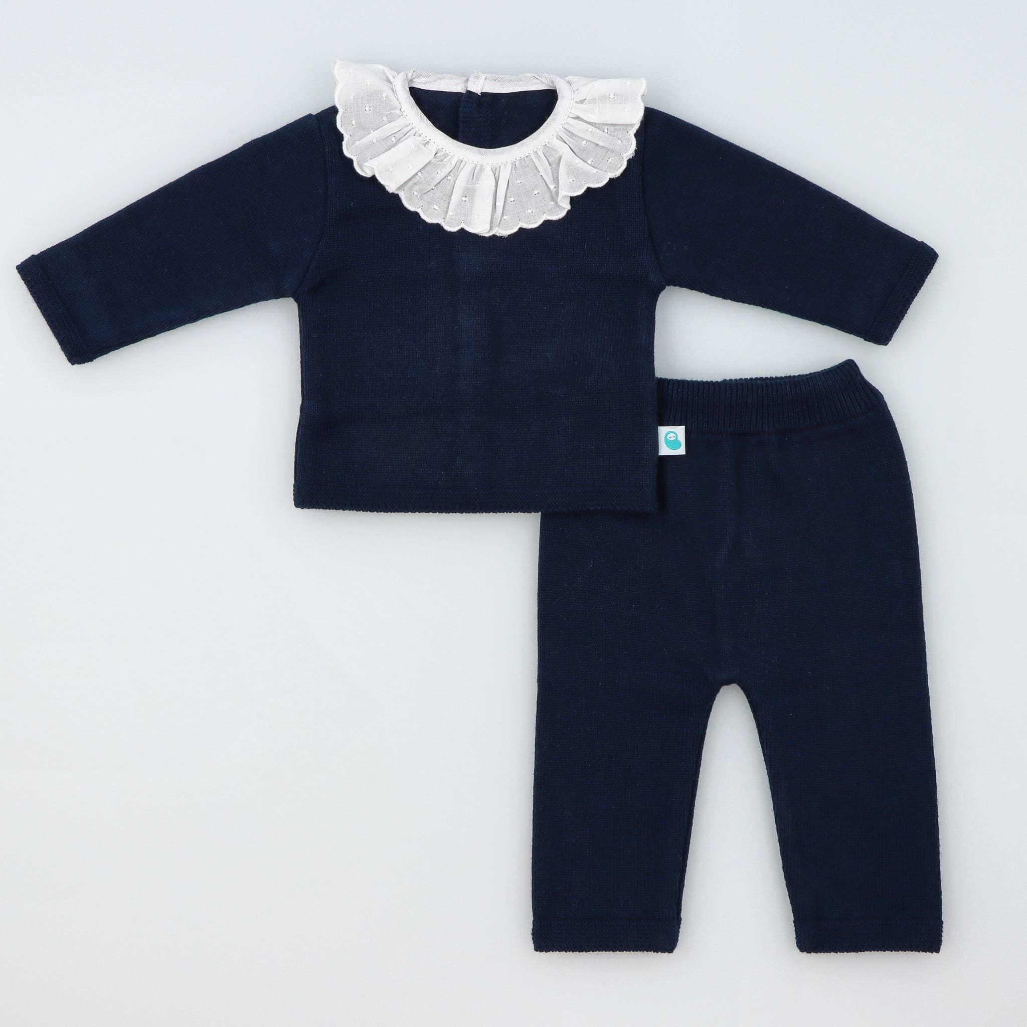 Bean Baby Clothes - Wholesale Clothing Set - Baby - Conjunto de Camisola e Calças de Malha para Bebé20