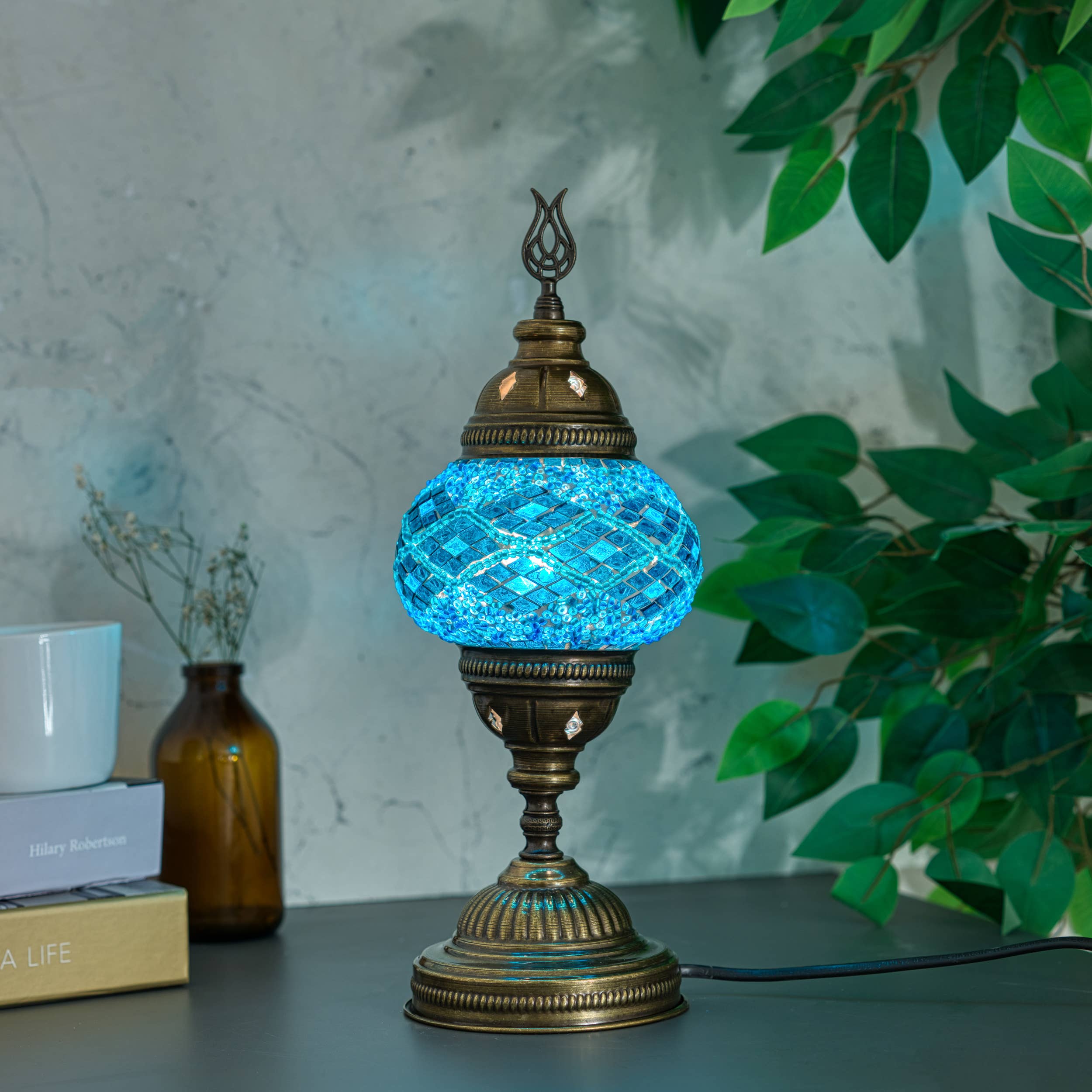 KAFTHAN - Vendita all'ingrosso Lampada da scrivania/d'accento - Lampade a Mosaico | Illuminazione Regalo Decorativo per le Feste di Natale43