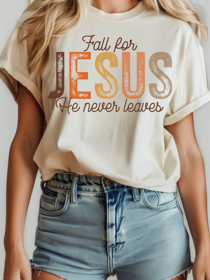 Amused by Blue - Wholesale Screen printed t-shirt – Women′s - Women Religious Graphic Print Short Sleeve Top6