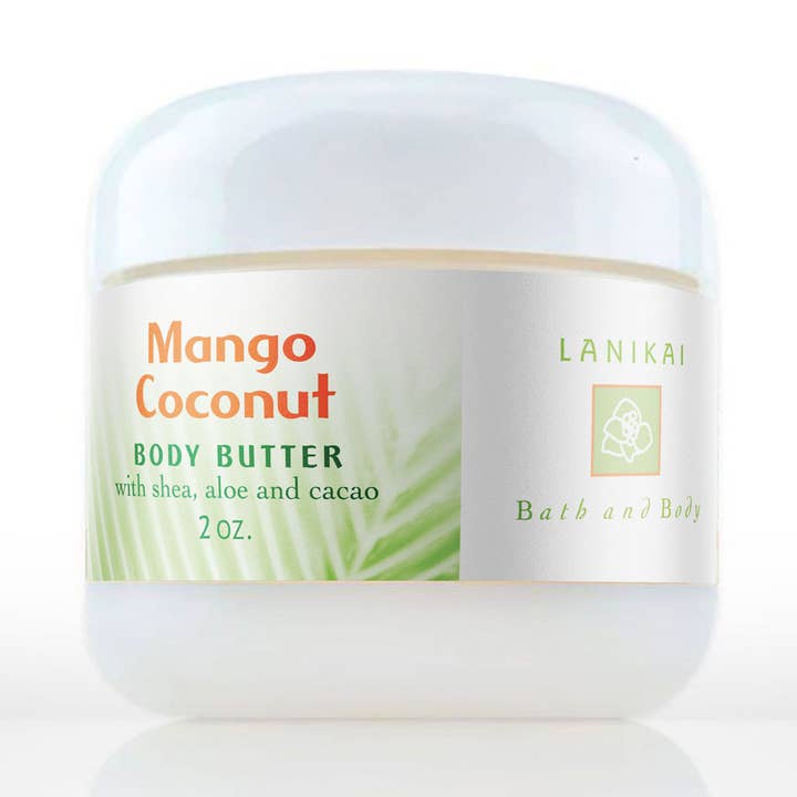 Nourishing Mango Coconut Body Butter for wholesale by Lanikai Bath and Body