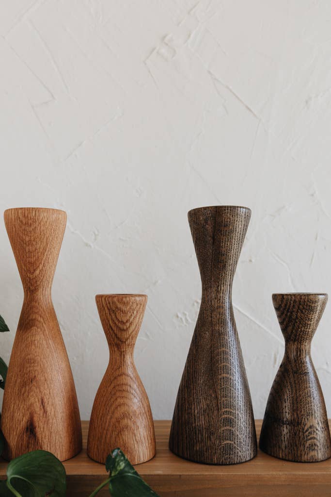 Crowned Free - Wholesale Candle Holder - Carpenter Candle Holder - Small - Made by Survivors13