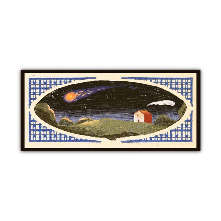 Comet Glossy Sticker for wholesale by Lione & Sheikh