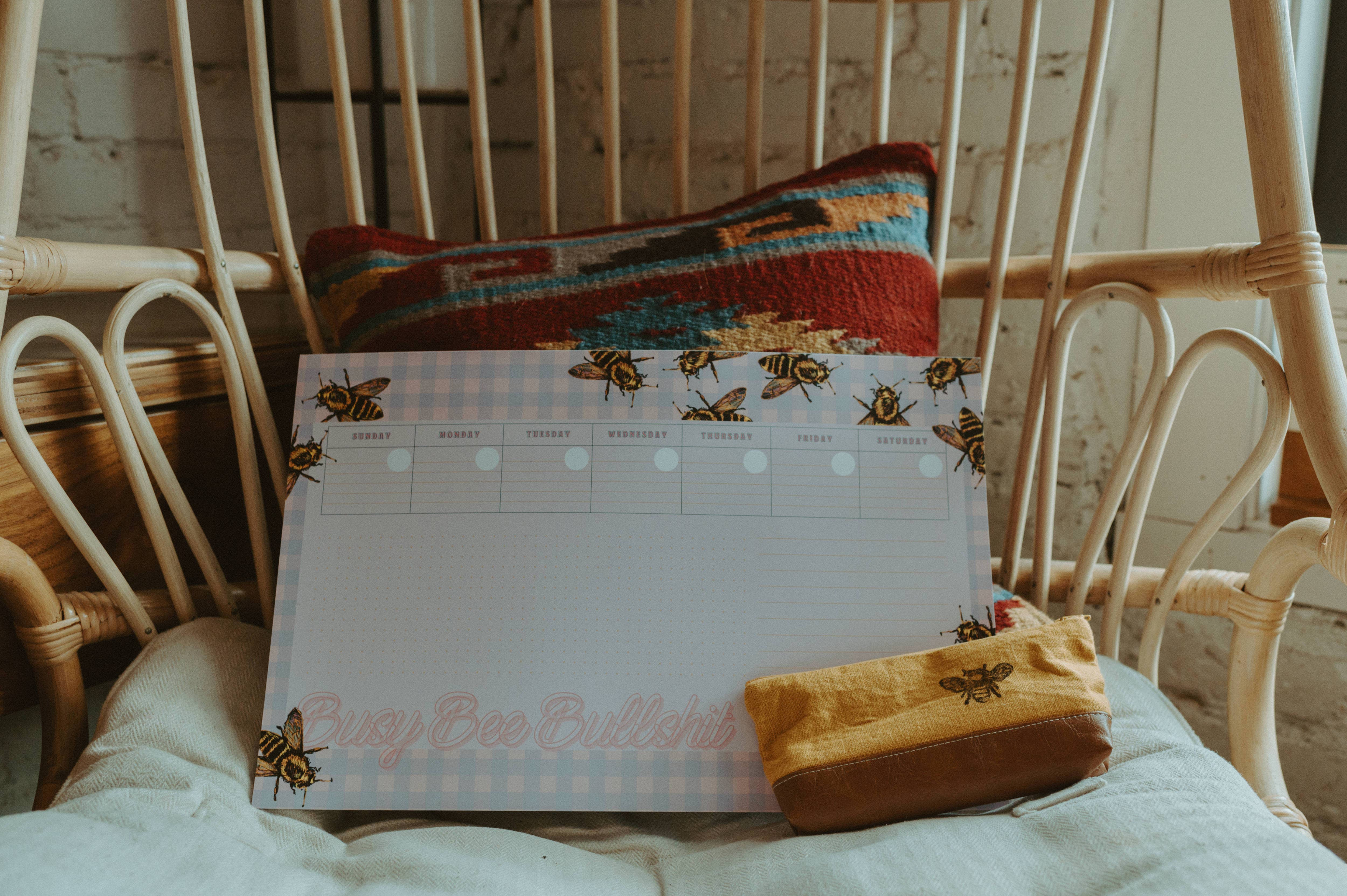 BrickandBarley - Wholesale Notepad - Busy Bee Bullshit Desk Notepad4