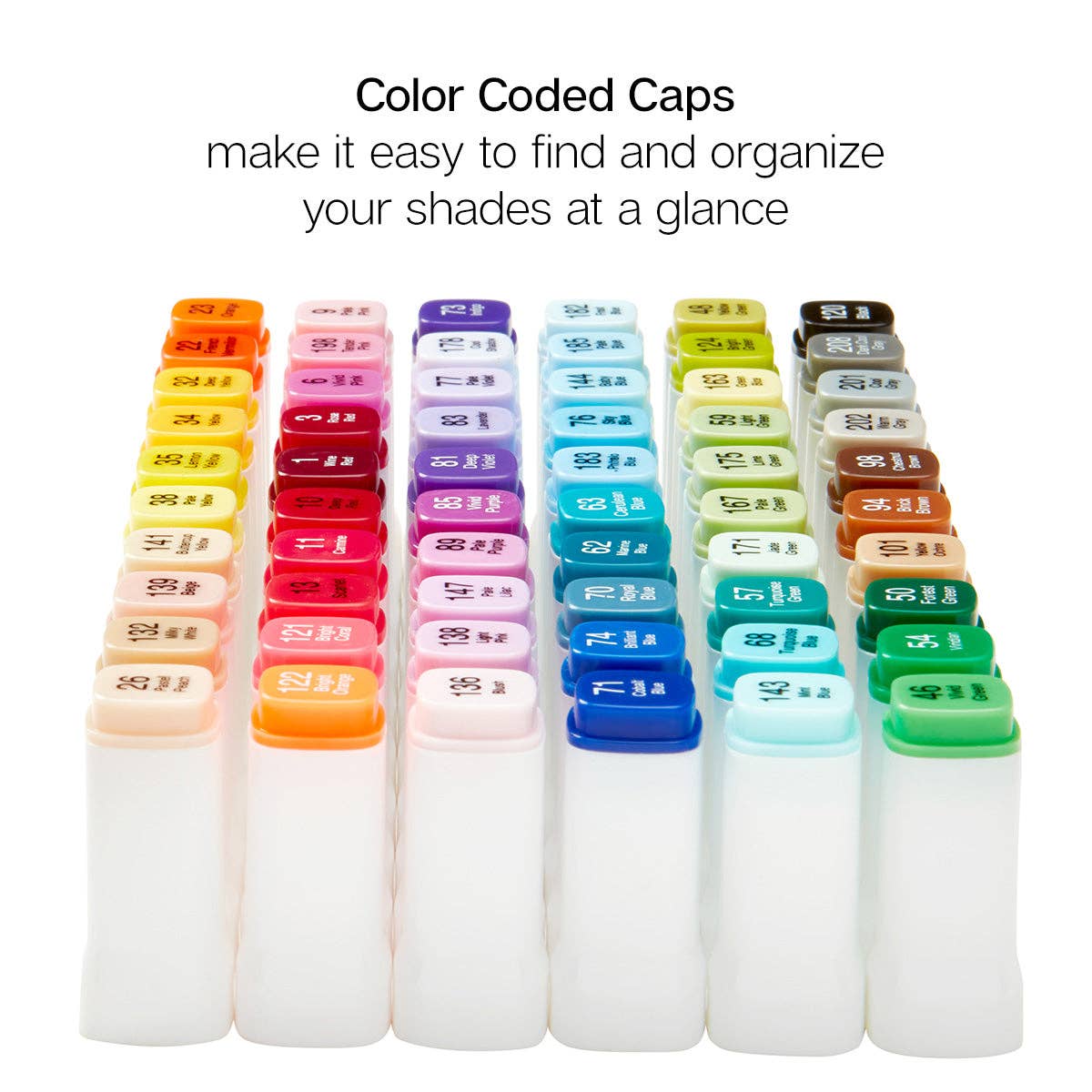 KINGART - Wholesale Marker - Double-Ended Alcohol Markers - 60 Colors5