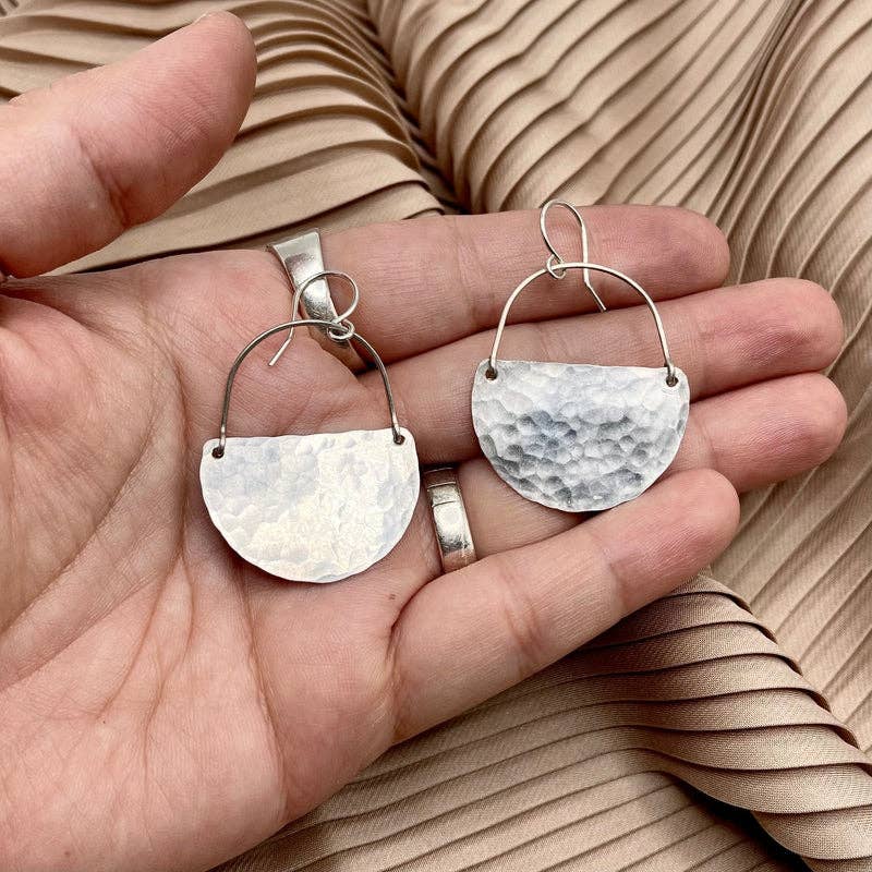 Fluff Hardware - Wholesale Dangle Earrings - Half Moon Earrings1