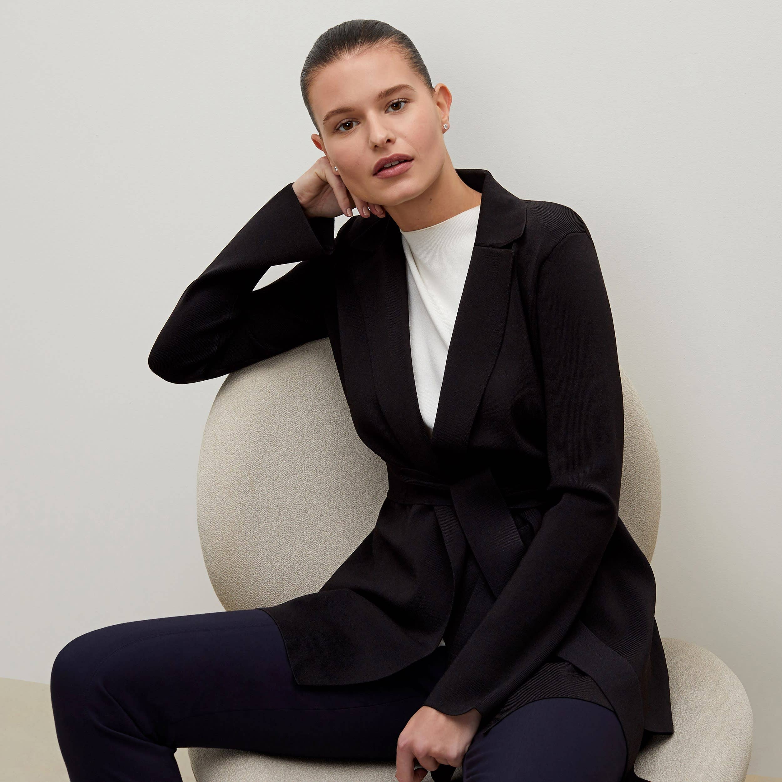 M.M.LaFleur - Wholesale Jacket - Women's - Merritt Jardigan :: Black38