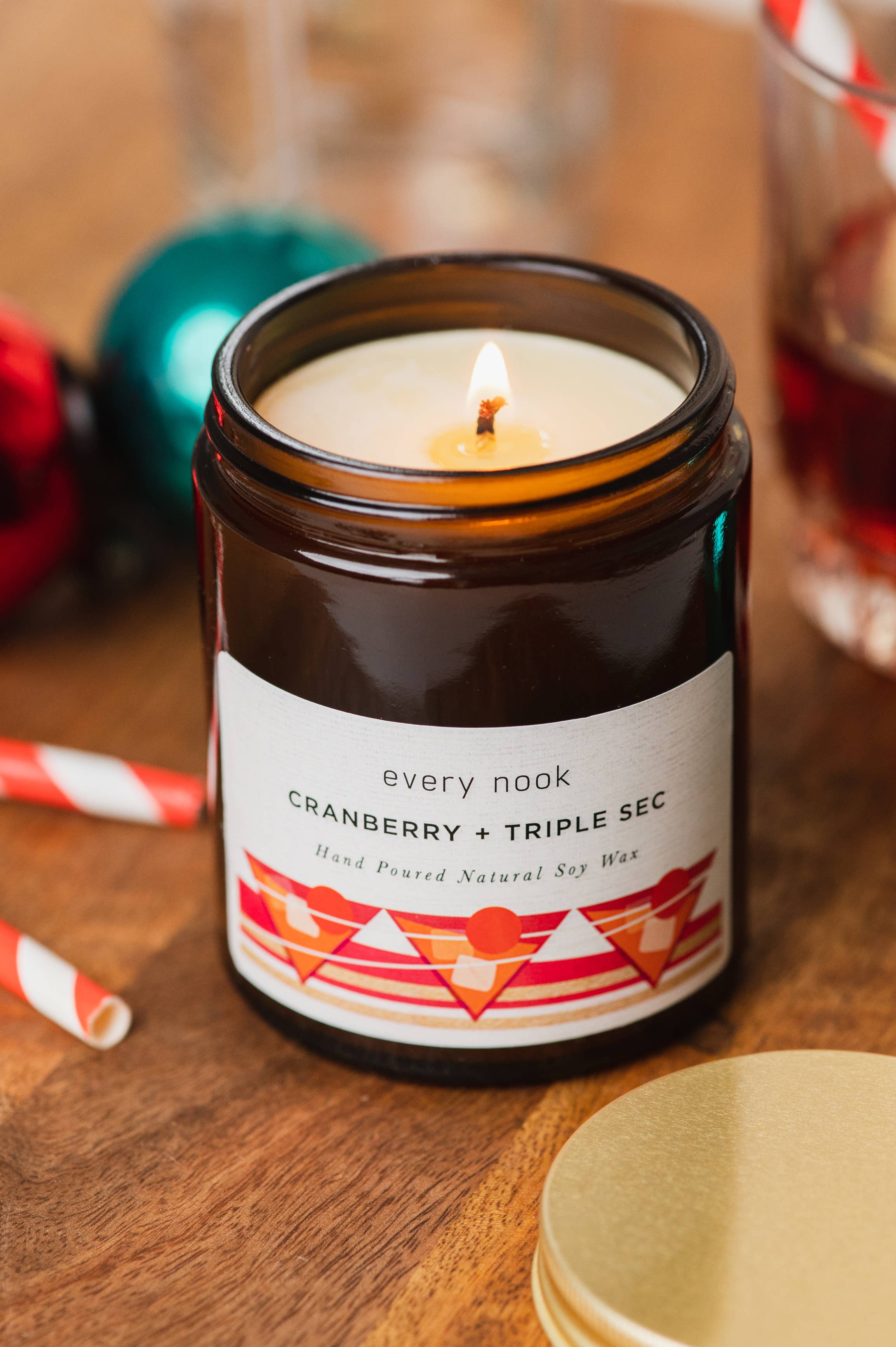 every nook – wholesale Jar/filled candle – Christmas every nook medium scented soy wax candle3