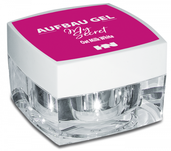 HOLLYWOOD NAILS - Wholesale Nailcare Set - My Secret Construction 1-Phase Gel Oat Milk White 15 g1