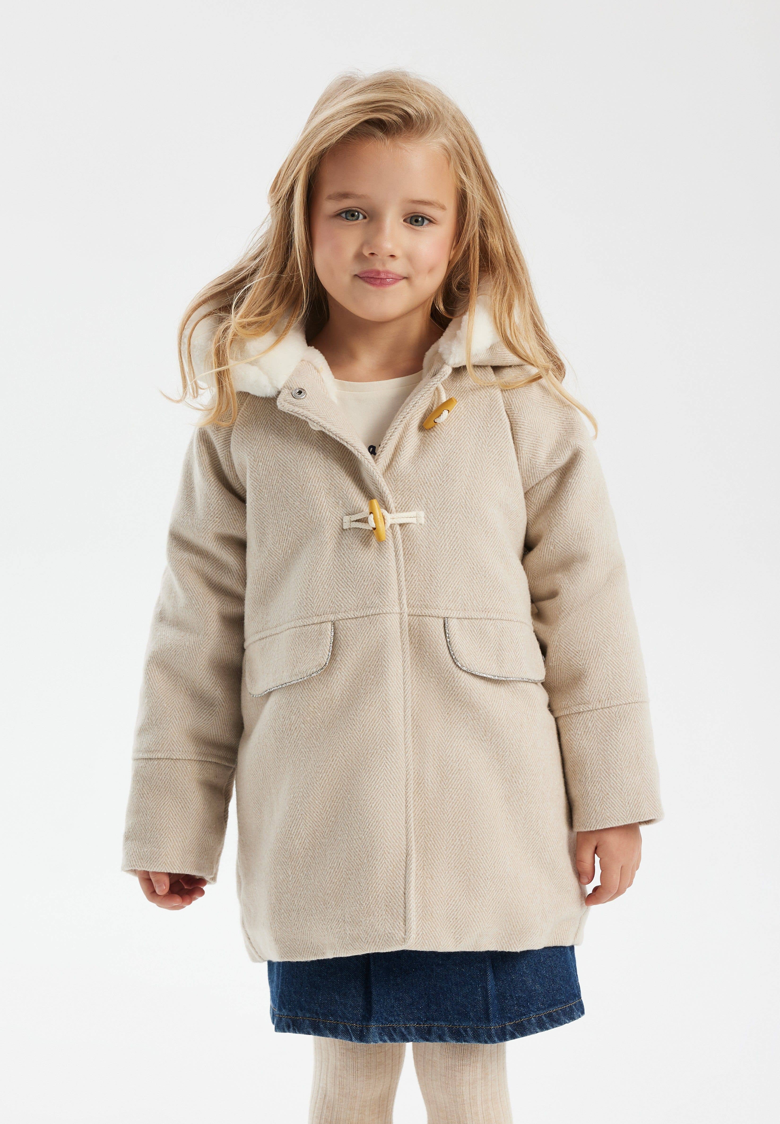 Minoti sp. z o.o. – Großhandel Mantel – Kinder – Mädchen-Steppjacke mit Wollmischung1