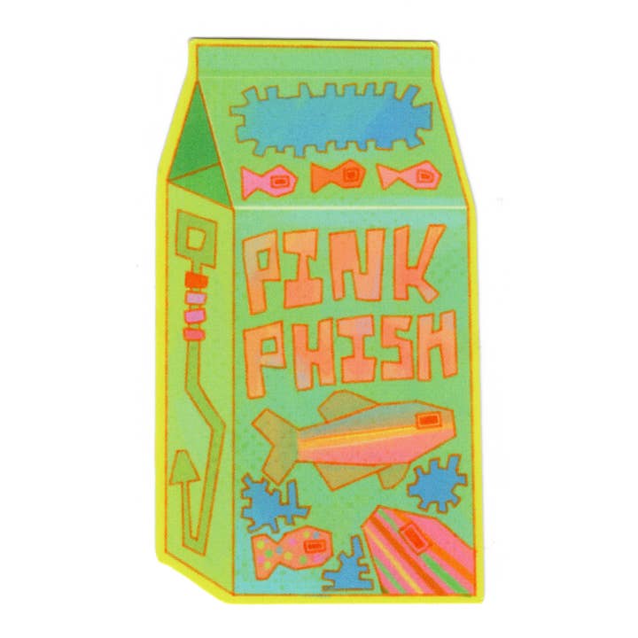 RAGS AF - Wholesale Sticker - PINK PHISH CARTON! Sticker