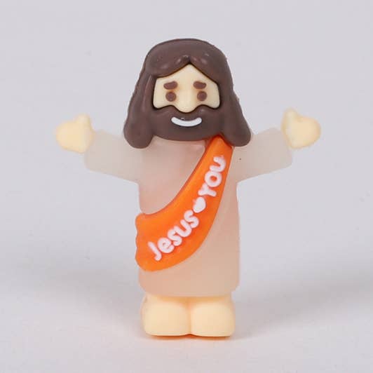 Pocket Figurine Jesus Glow PK50 for wholesale by Swanson Christian Products