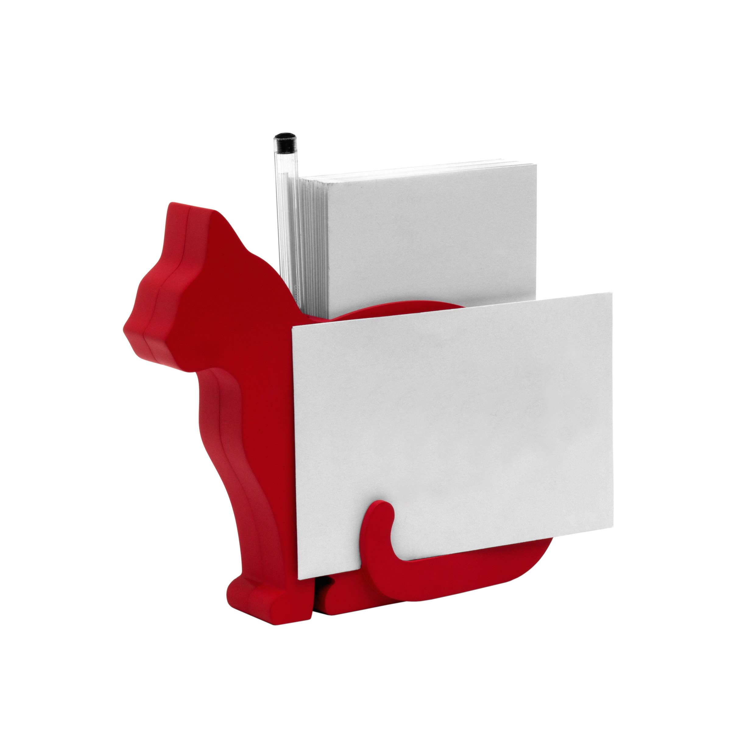 Red Felix Cat Note Block Holder With Noteblock for wholesale on Faire0