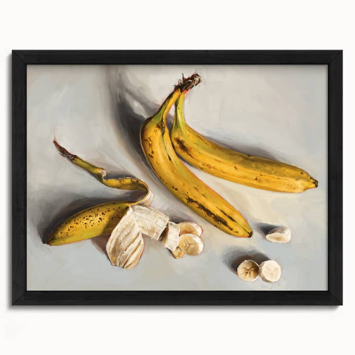 The Ugly Cat Studio - Wholesale Art Print - Bananas Still Life Art Print13