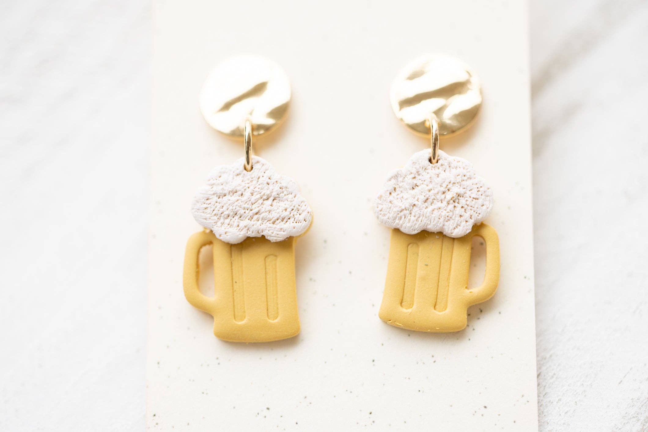 Crafted From Faith, LLC - Wholesale Dangle Earrings - Beer Mug Dangles1