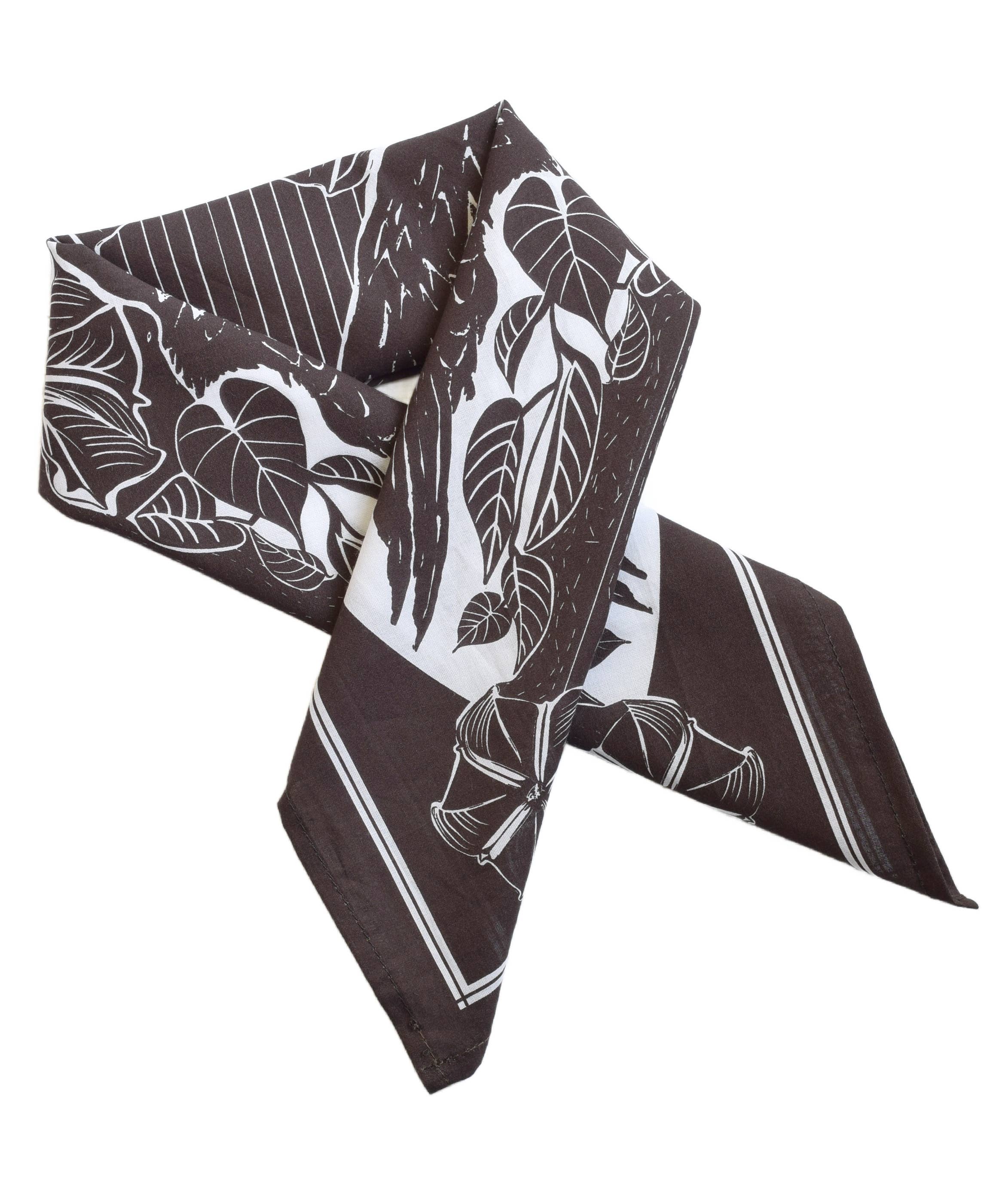 Hearth and Harrow – wholesale Bandana – Unisex – Crow Bandana - 100% Cotton - Animal Print - Hanky Ascot   7