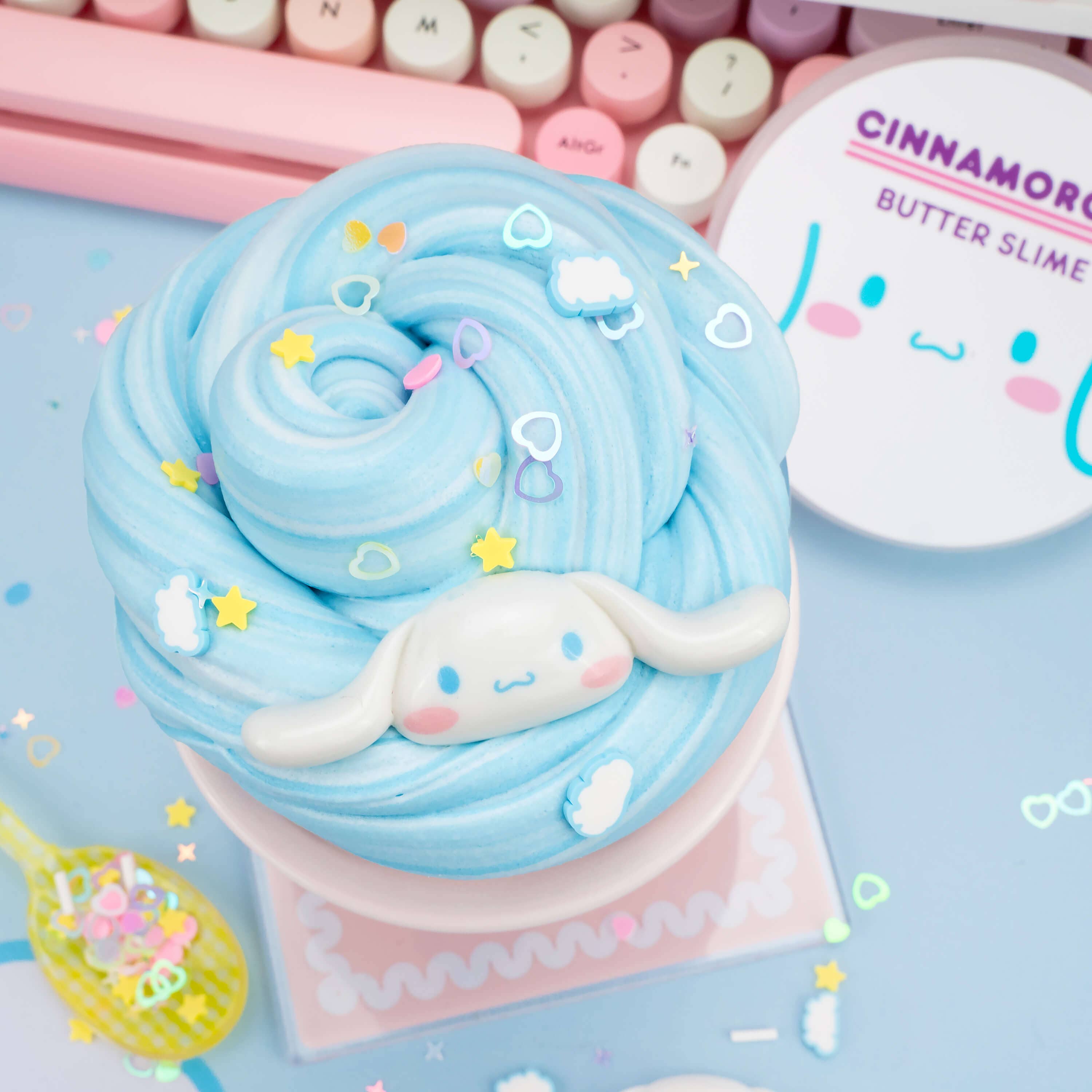 Kawaii Slime Company - Wholesale Putty/Slime - Kids - Cinnamoroll™ Butter Signature Dome™ Slime (4pcs/case)7