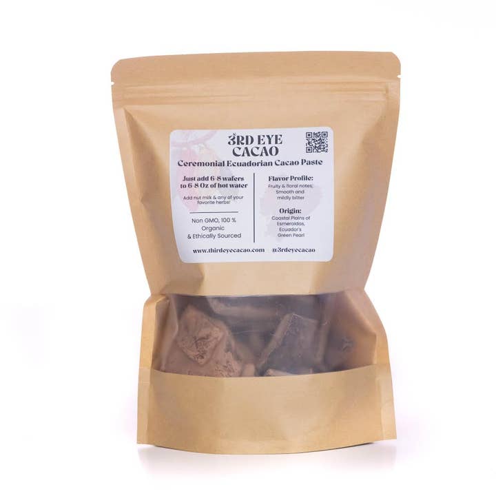 Third eye cacao - Wholesale Hot Cocoa Mix/Kit - Ceremonial Ecuadorian Cacao Paste