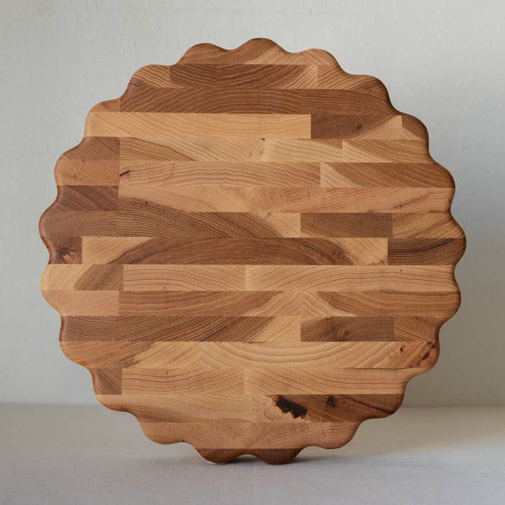 TIMBERMADE - Wholesale Cutting Board - WAVY EDGE BUTCHER BLOCK
