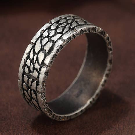 925 Sterling Silver Men's Minimalist Luxury Ring for wholesale by Gioiellin - S925 Silver Jewelry