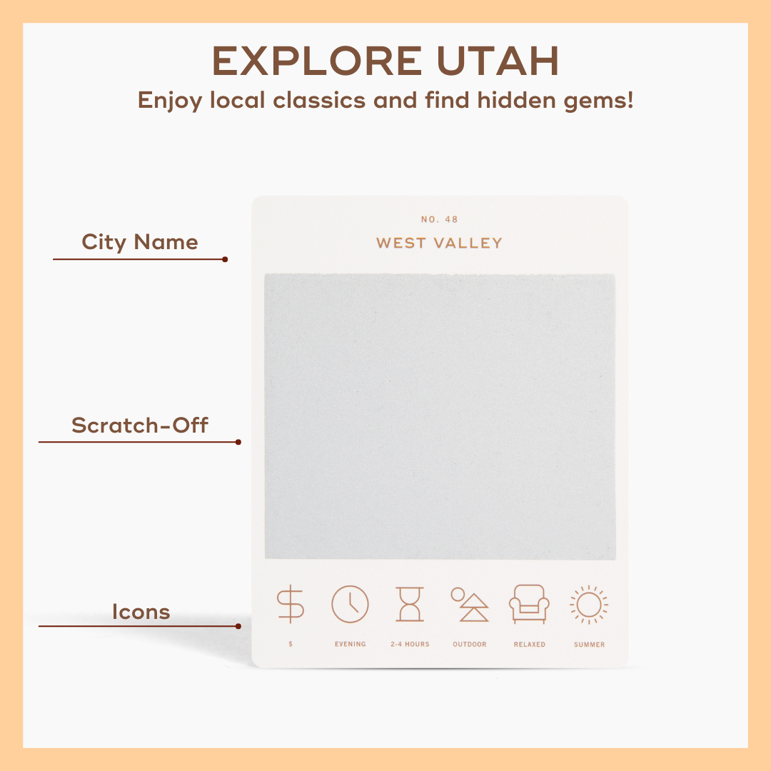 Reach International Outfitters - Wholesale Card Game - Utah Adventure Bucket List3