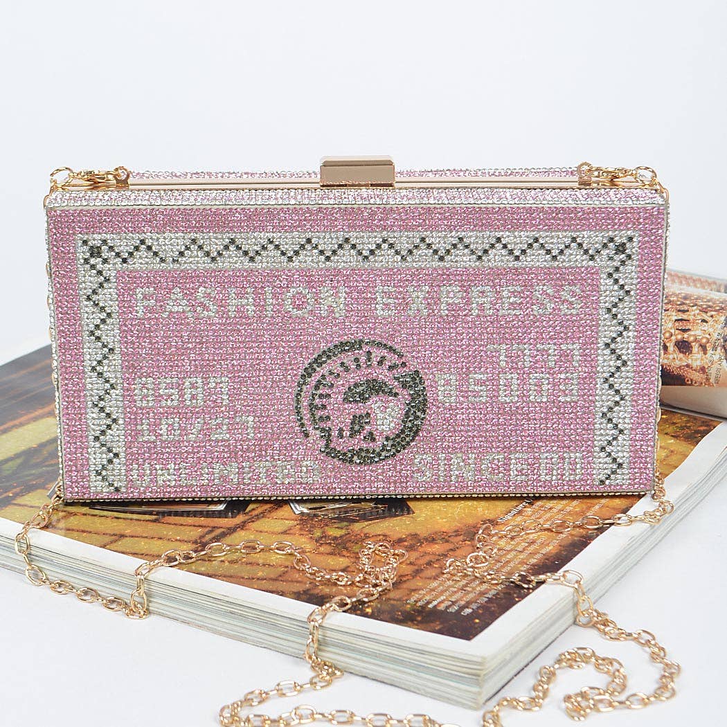 3AM BY H&D ACCESSORIES – Bolsa - Mulher por atacado – Clutch para cartão de crédito com strass6