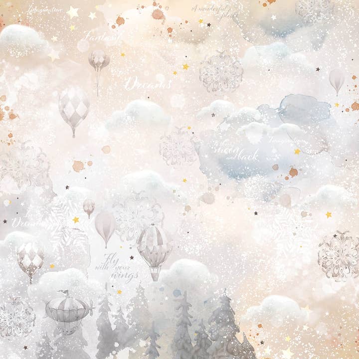 Ecstasy Crafts Distributing - Wholesale Scrapbook - Dreamland Pad 8x8 12/Pkg2