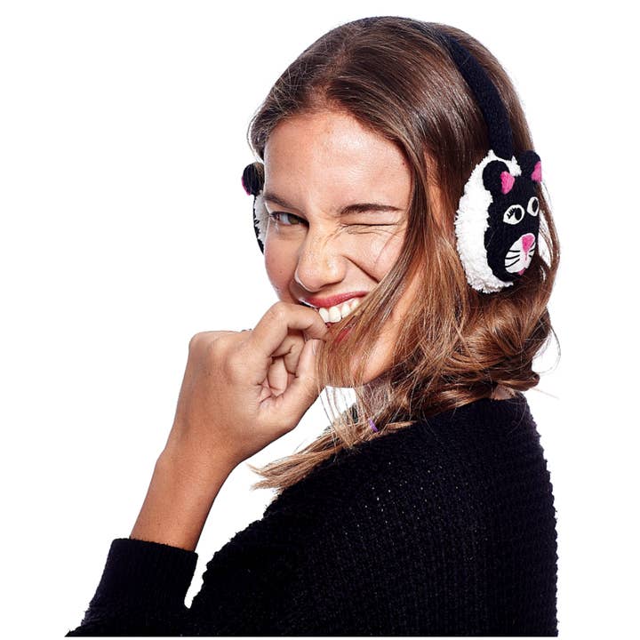 Nirvanna Designs, Inc. - Wholesale Earwarmers/Ear Muffs - Women's - Cat Earmuffs