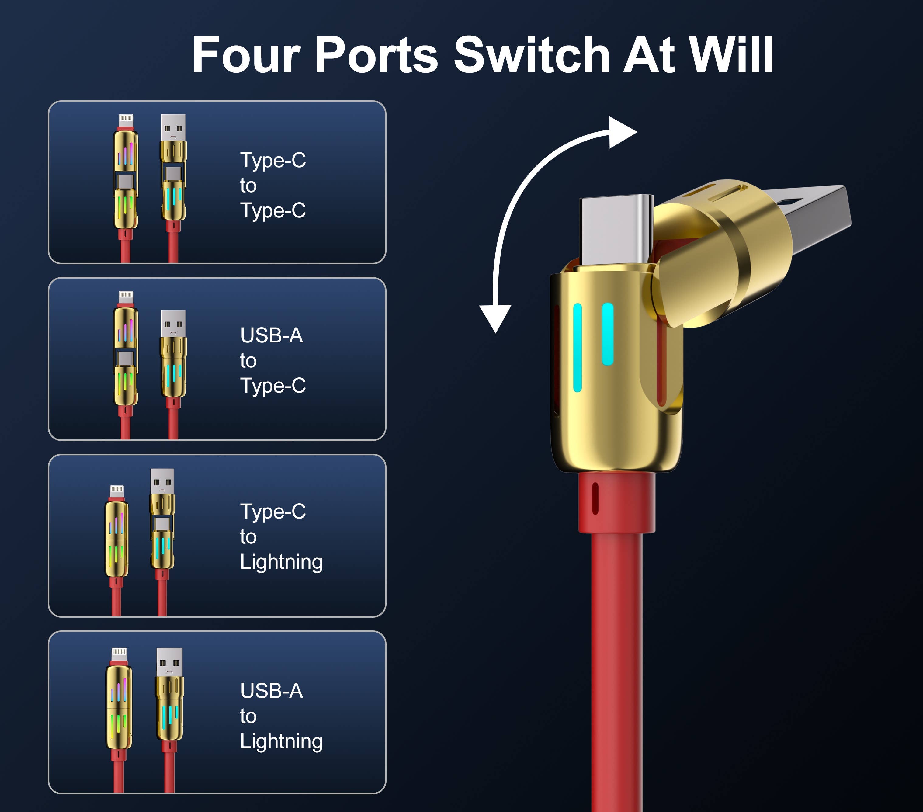 LAX Gadgets - Wholesale Charging Cable - Universal Charging Cables For iphone, Android Devices47