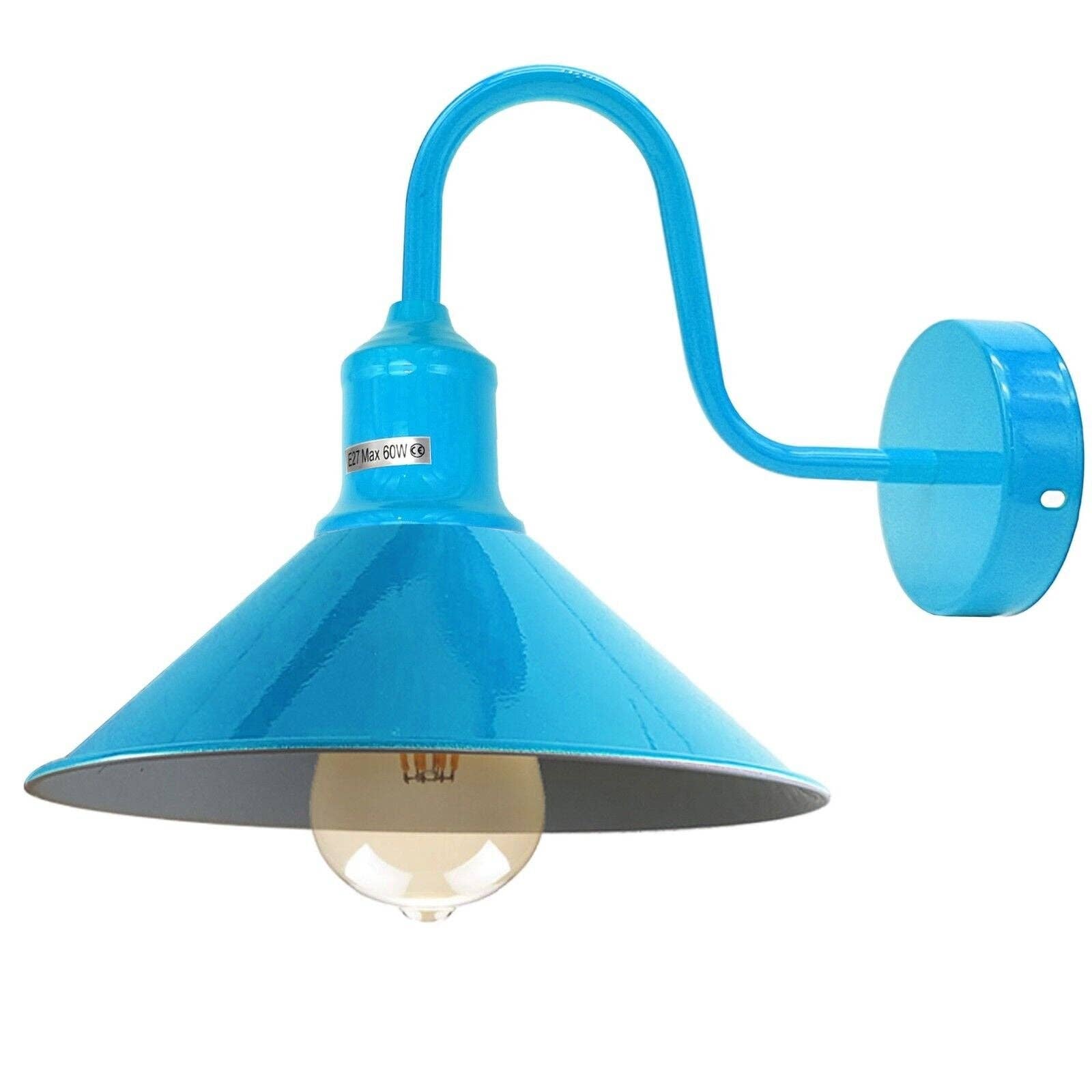 Ledsone – wholesale Sconce – Vintage Retro Industrial Wall Light Shade Metal Lampshade Sconce Wall Lights-408016