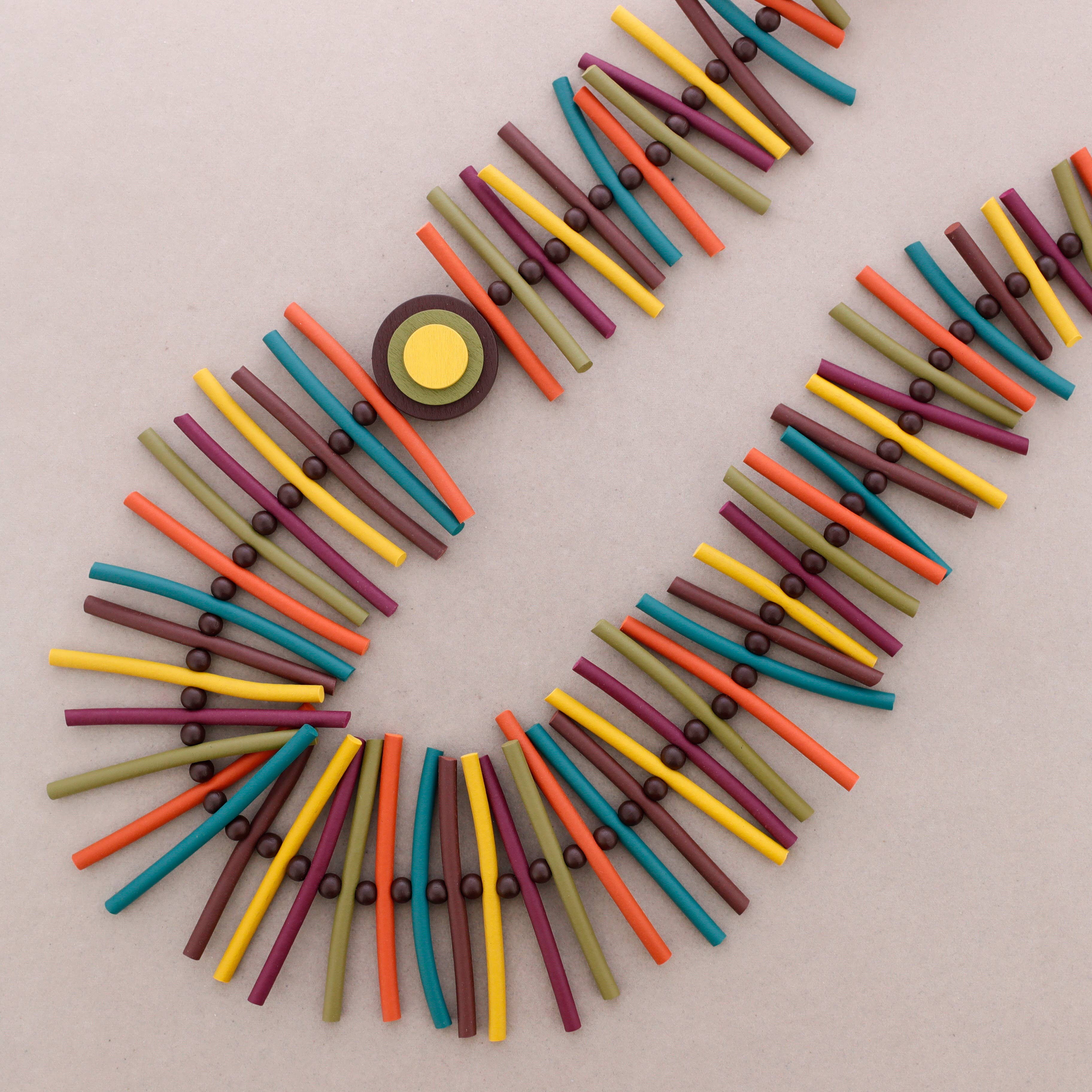 Sonata - Wholesale Snap Jewelry - Long Necklace Elastic Straps2