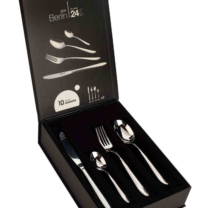 Arcos Berlin Series - 24-Piece Cutlery Set In Gift Box for wholesale by Arcos