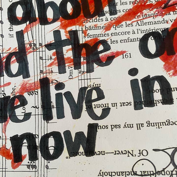 Lexicon of Love Music Art - Wholesale Art Print - HADESTOWN "To the world we dream about" - ART PRINT1