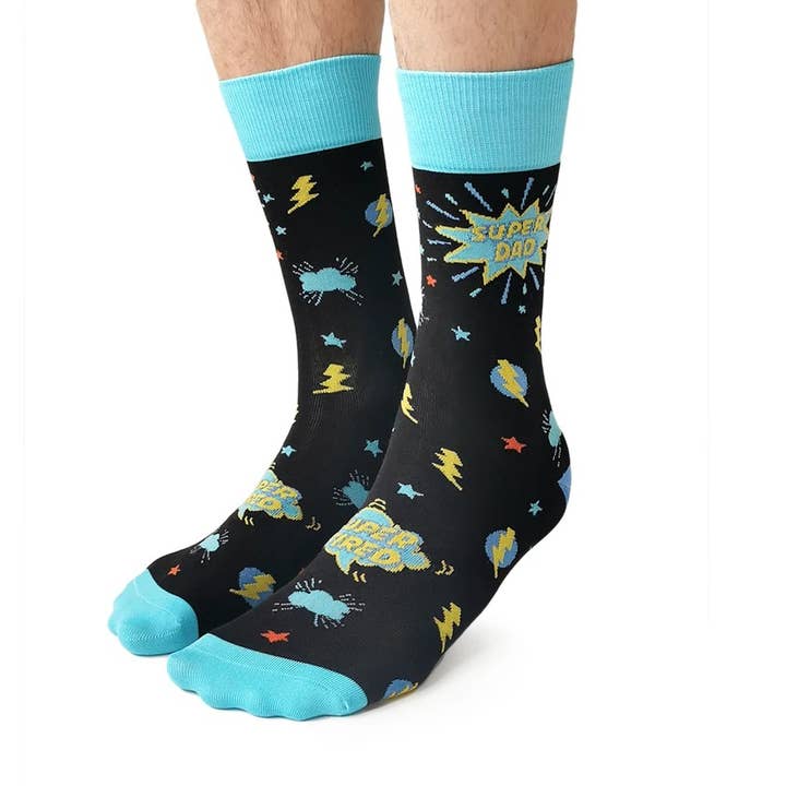 Uptown Sox - Wholesale Socks – Men's - Super Dad Socks - M/L (Men)0