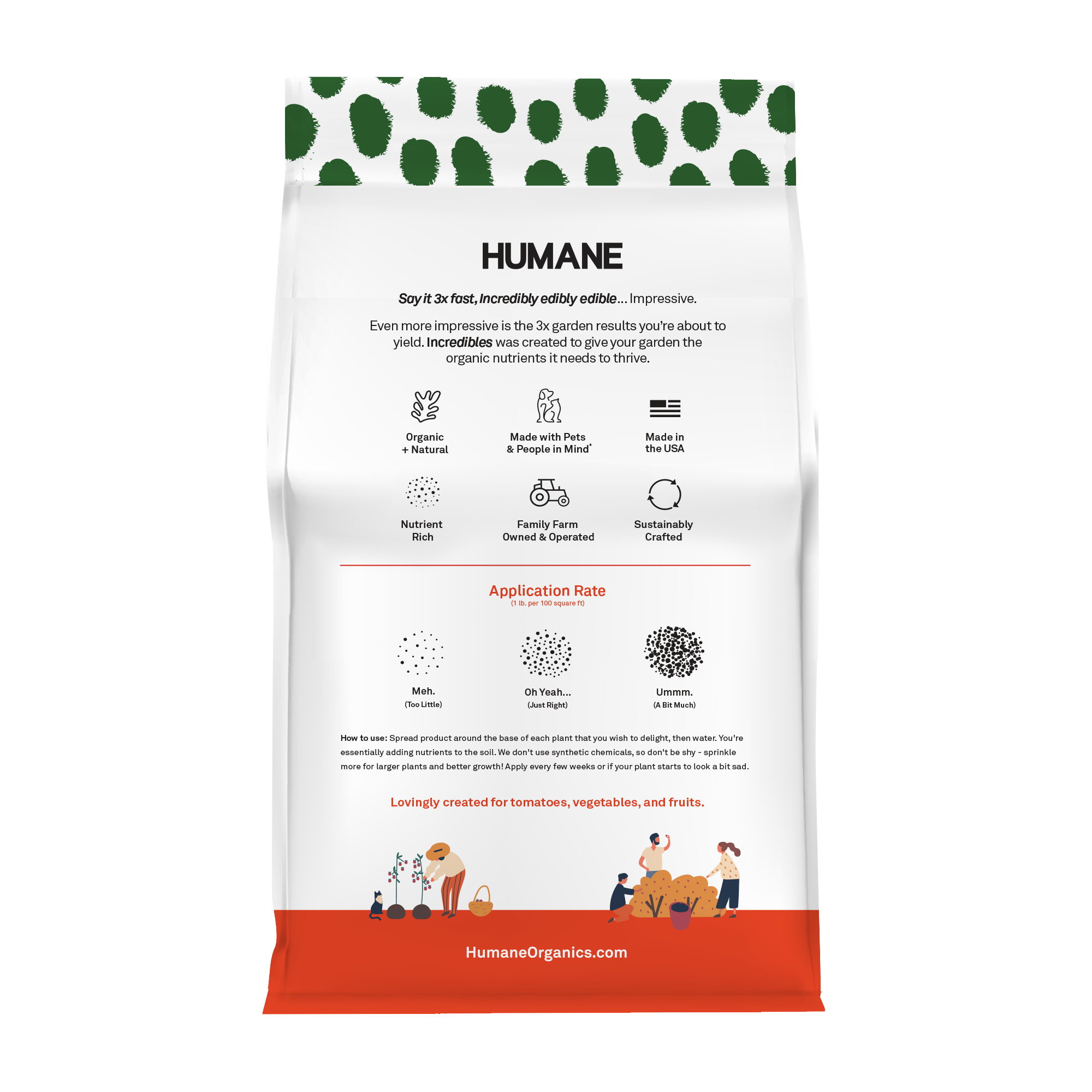 Humane – wholesale Fertiliser – Garden Outdoor Fertilizer, 4lb2