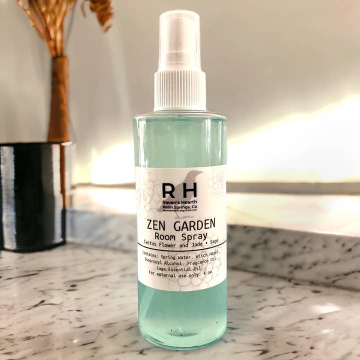 Zen Tuinspray | Cactus Bloem, Jade en Salie voor wholesale door Raven’s Hearth