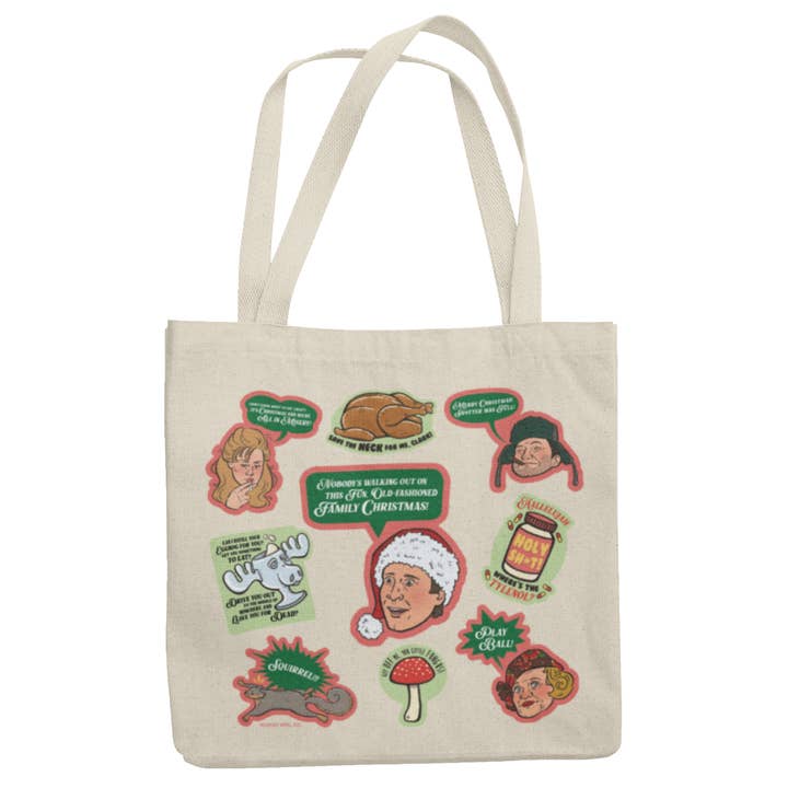 Lucky Mfg. Co. – Engroshandel Tote bag - Unisex – Jul Ferie Film Citater mulepose