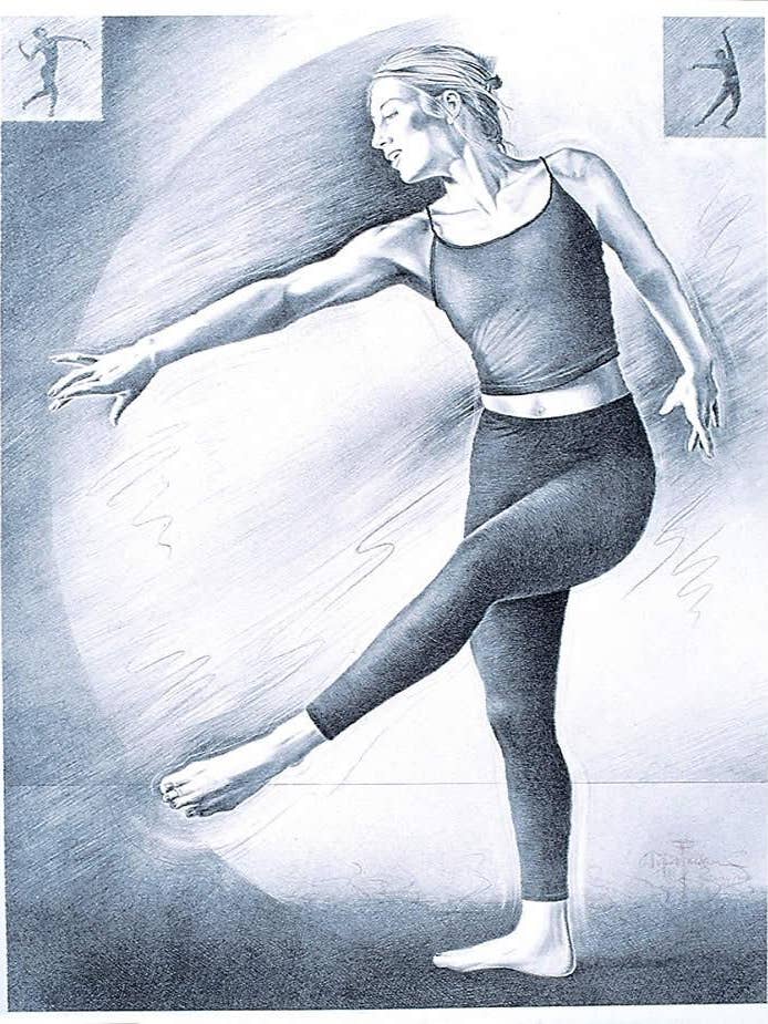 Dancer - Black & White for wholesale by Frame of Mind