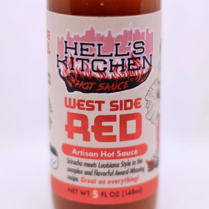 Hell's Kitchen Hot Sauce - Wholesale Hot Sauce - Westside Red Case 5oz. Bottles