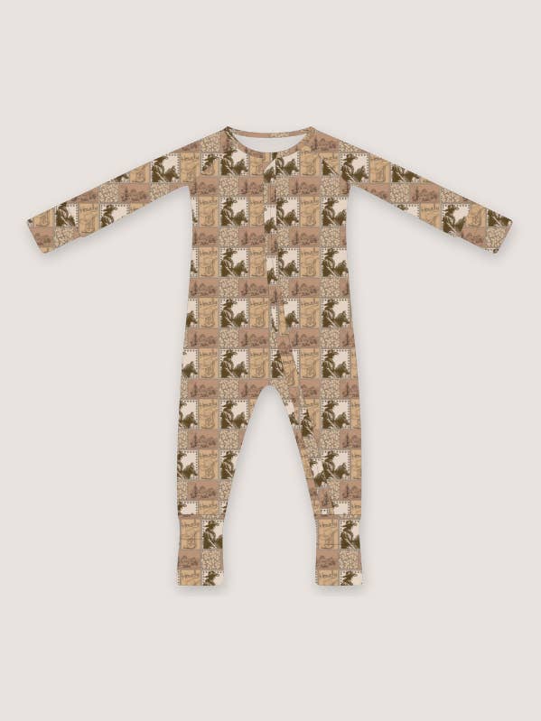 (PREORDER) Bamboo Loungewear | Cowboy Collage for wholesale by Bleu & Co