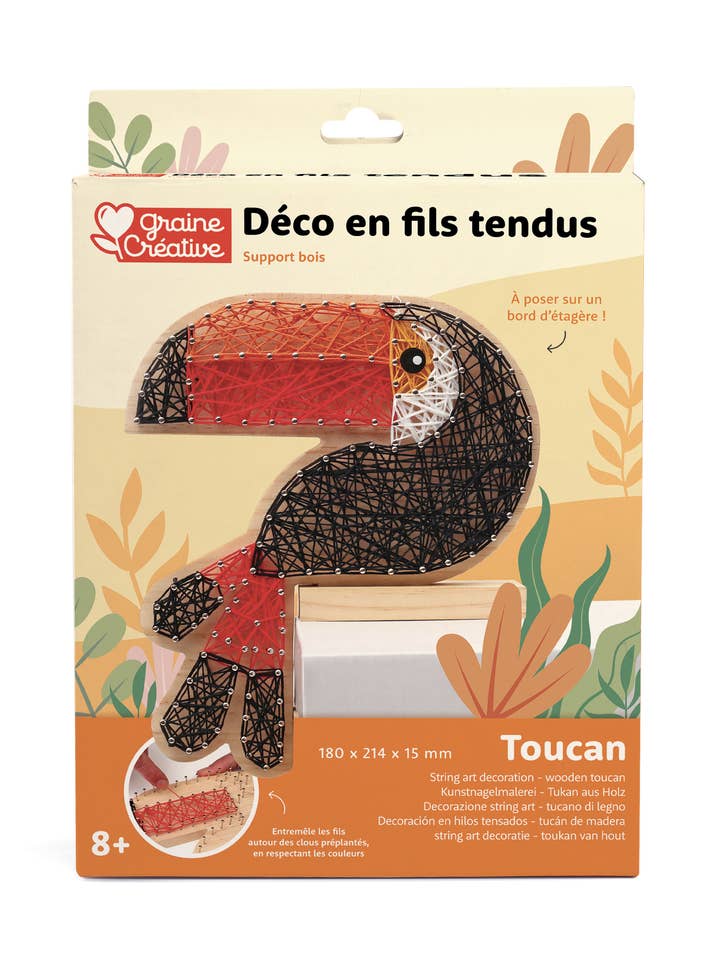 TUKANSTRÄNGKONSTSATS för wholesale av Graine Créative