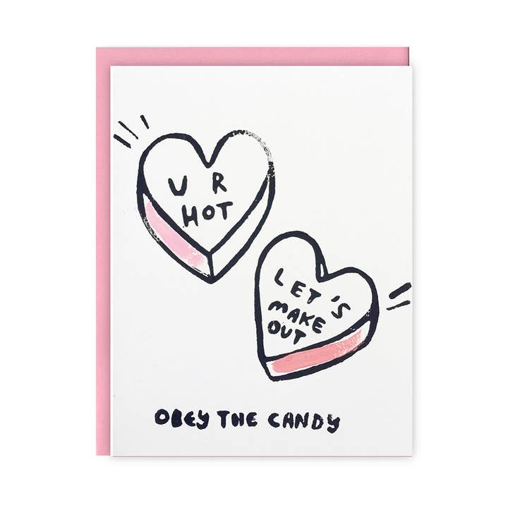 OBÉISSEZ AU BONBON Valentine pour la vente par Ghost Academy