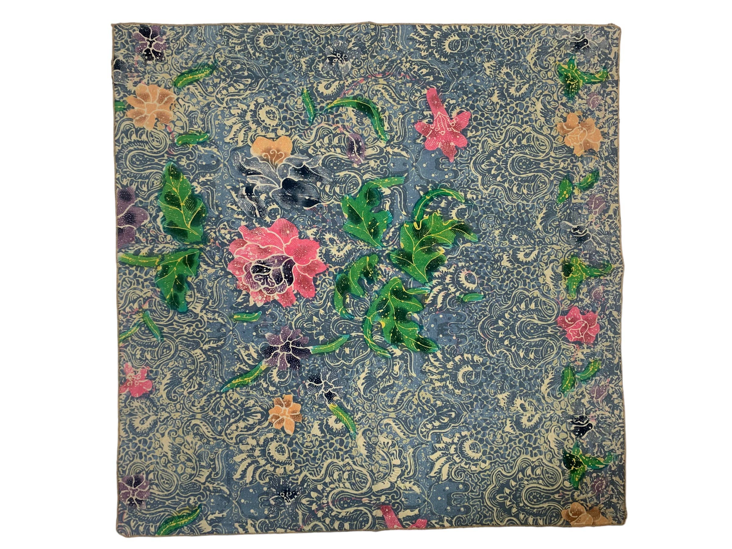 Asia West – wholesale Dinner & cloth napkin – Napkins-blue, green, orange, natural, pink & purple (set/6) 7