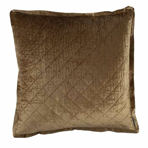 Cuscino europeo Chloe Straw Velvet 26X26 per la vendita all'ingrosso da parte di Lili Alessandra