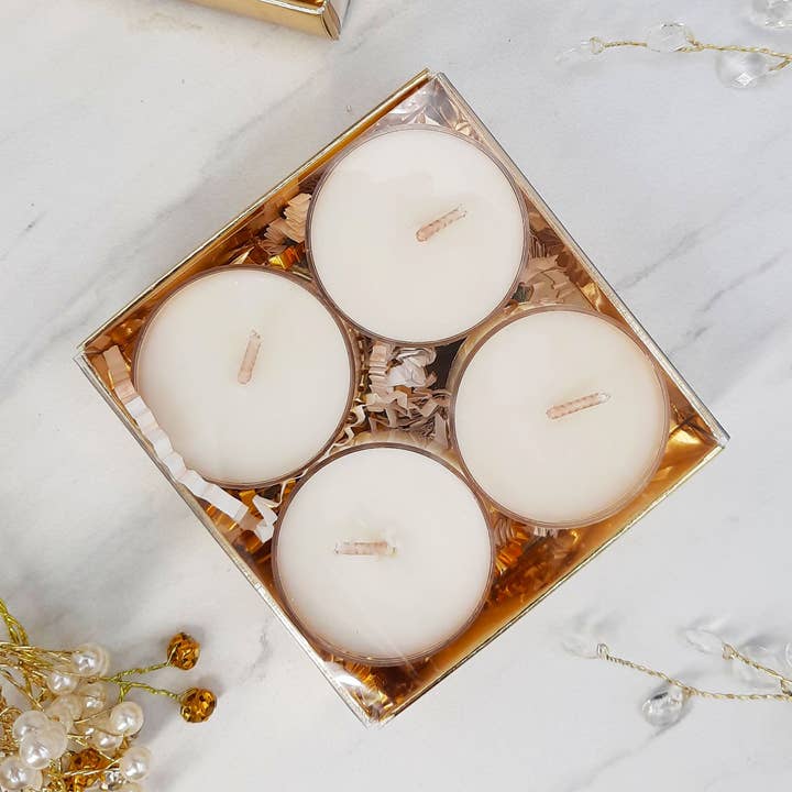 Tealight Sample Packs for wholesale by Rain City Rae's
