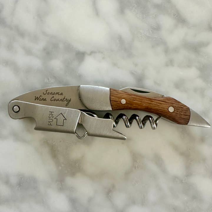 Olive and Poppy - Wholesale Bottle/wine opener - Barrel Wood Wine Key3