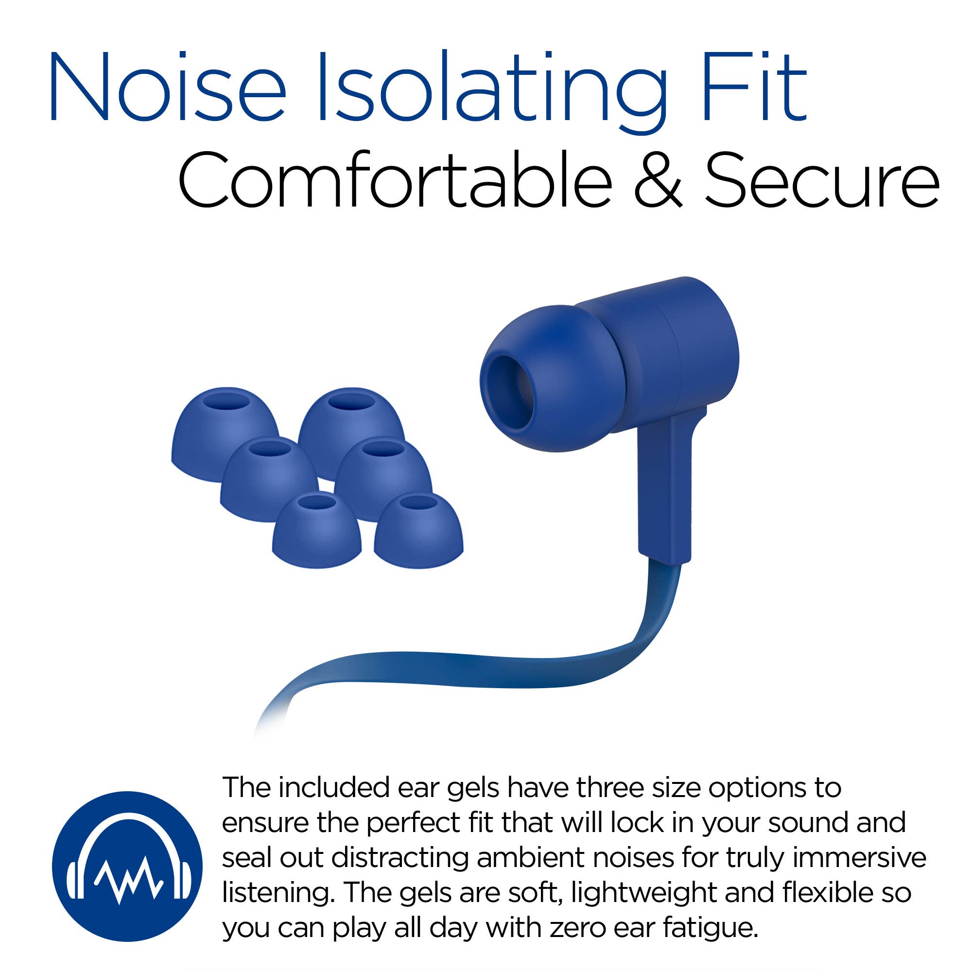 JupiterGear Home - Vendita all'ingrosso Cuffie - Auricolari HyperGear Low Ryder con microfono da 3,5 mm13