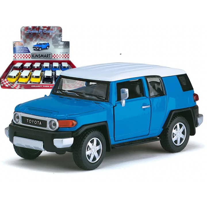 5" TOYOTA FJ CRUISER Die Cast Car for wholesale by Luna Die-cast Cars
