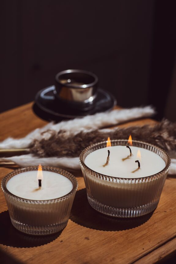 Atelier Bougies - Wholesale Jar/Filled Candle - Figue scented candle glass cup La Rochère1